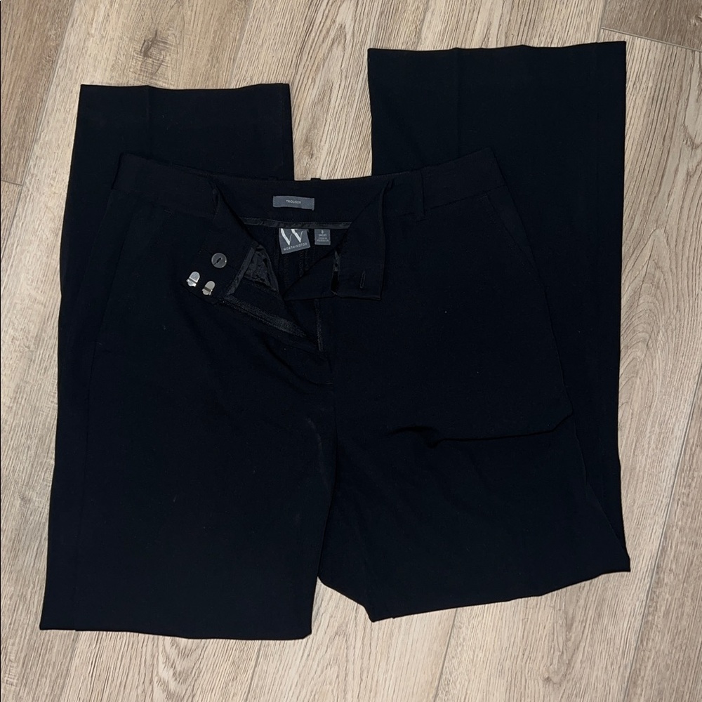 Worthington straight leg Black slacks